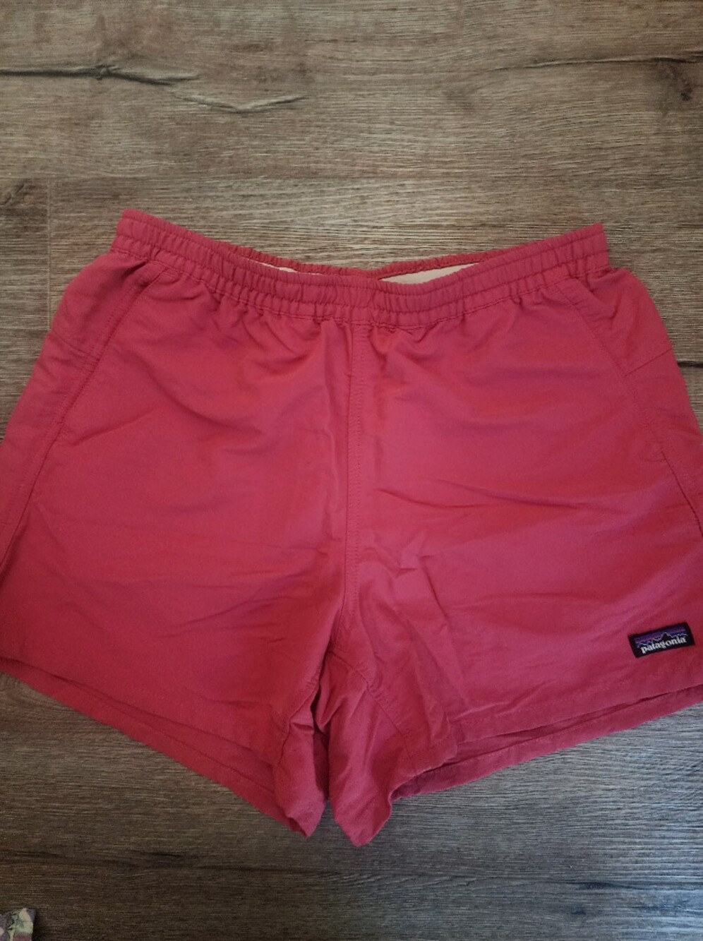 Women Patagonia Baggies Shorts  S Small New Pink 5''